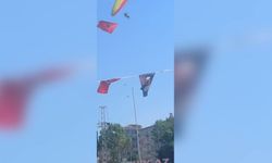 Kırklareli’nde Gösteri Kazası: Paramotor Kamyonetin Üzerine Düştü