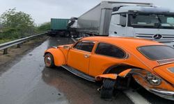 Sakarya'da Sağanak Trafiği Felç Etti: 4 Saatte 7 Kaza