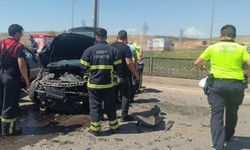 Siirt’te 2 Otomobil Kafa Kafaya Girdi: 1'i Ağır 4 Yaralı