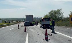 Tekirdağ TEM Otoyolu'nda Feci Kaza: 3 Yaralı