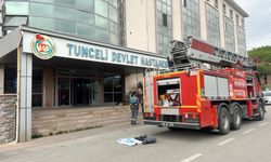 Tunceli Devlet Hastanesi’nde Korkutan Yangın