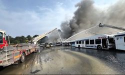 ABD’de Garaj Yangını: 40 Otobüs Kullanılamaz Hale Geldi