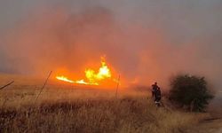 Çanakkale’de Tarım Alanında Yangın Alarmı