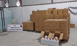 İzmir'de Jandarmadan 10 Milyon TL’lik Sahte İçki Operasyonu