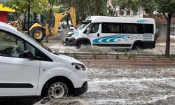 Konya’da Yoğun Sağanak Trafiği Aksattı