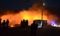 Kahramankazan’da Alevler Eski Çöp Sahasını Sardı