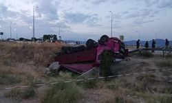 Burdur’da Kamyonet Şarampole Devrildi: Sürücü Öldü