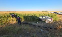 Aksaray Eskil’de Çarpışan Otomobiller Tarlaya Savruldu: 7 Yaralı