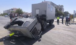 Aksaray’da Korkunç Çarpışma! 3 Kişi Yaralandı