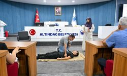 Altındağ Belediyesi Personellerine İlk Yardım Eğitimi Verildi