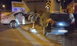 Amasya'da Trafik Kazası! İki Otomobil Çarpıştı: 4 Yaralı