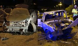 Burdur’da Zincirleme Kaza: 3’ü Polis 10 Yaralı