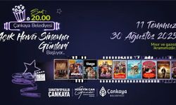 Çankaya Açık Hava Sineması Uğur Mumcu Parkı ve Cebeci Pazar Yeri’nde!