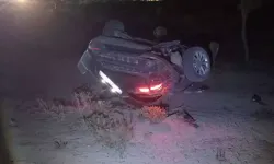 Belediye Başkanının Aracı Takla Atarak Şarampole Yuvarlandı! 3 Yaralı