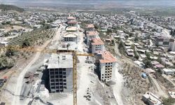 Depremzedeler için Hassa’da 622 Konut İnşaatı Sürüyor
