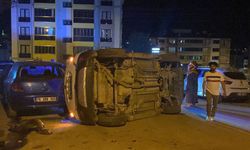 Karabük’te Kavşakta Zincirleme Kaza: 3 Yaralı