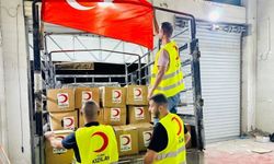 Kızılay Gazze ve Batı Şeria'ya 1200 Gıda Kolisi Gönderdi