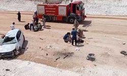 Mardin’de Şarampole Yuvarlanan Araçta 1 Ölü, 6 Yaralı