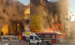 Pursaklar’da Yangın Kabusu! Alevler Binayı Sardı