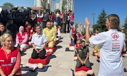 Ankara’da Kızılay’dan Yangın ve Acil Durum İlk Yardım Eğitimi