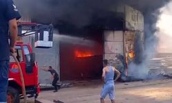 Antalya’da Polyester Tesisinde Korkutan Yangın