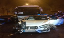 Antalya’da Tünelde 8 Araç Zincirleme Kazaya Karıştı: 10 Yaralı