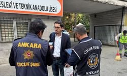 Başkentte Okul Çevrelerinde Sıkı Denetim