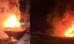 Diyarbakır’da Yangınlı Kaza: 3 Kişi Yaralandı