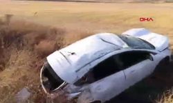 Gaziantep Nurdağı’nda Otomobil Şarampole Devrildi: 4 Yaralı