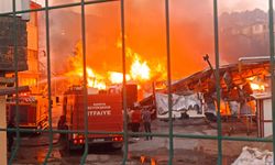 Konya Beyşehir’de Silah Fabrikasında Korkutan Yangın