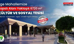 Mamak Ege Mahallesi’ne Kültür Evi, Kütüphane ve Aşevi Geliyor