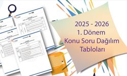 Ortak Yazılı Sınavlar için Konu ve Soru Dağılımı Açıklandı