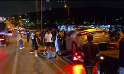 Sancaktepe'de Zincirleme Kaza! 8 Araç Birbirine Girdi: 1 Yaralı
