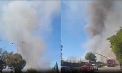 Sincan OSB’de Geri Dönüşüm Tesisinde Yangın
