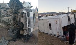 Sivas’ta Feci Kaza: Minibüs Devrildi, 15 İşçi Yaralandı