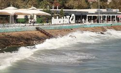 Tekirdağ’da Poyraz Deniz Ulaşımını Aksattı