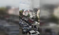 Keçiören’de Üç Katlı Binada Korkutan Yangın!