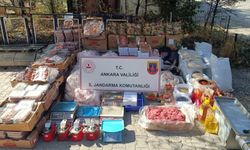 Ankara'da İş Yerine Baskın: 1 Ton Bozuk Et ve Tavuk Ele Geçirildi