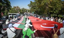 Ankara’da Kadınlar Gazze İçin El Ele Verdi