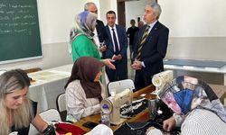Beypazarı Kaymakamı Coşkun, Halk Eğitimi Merkezini Ziyaret Etti