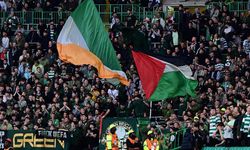 Celtic Tribünleri Filistin için Ayağa Kalktı