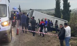 Denizli’de Tur Otobüsü Şarampole Devrildi! Ölü ve Yaralılar Var