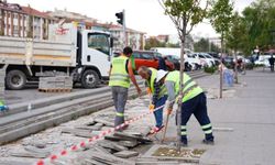 Gölbaşı’nda Kaldırım Düzenleme ve Yol Genişletme Çalışmaları Başladı