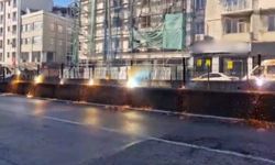 İstanbul Bayrampaşa’da Elektrik Hattı Alev Aldı