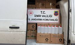 İzmir’de Kaçak Alkol Operasyonu: 1 Ton Etil Alkol Ele Geçirildi