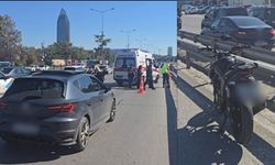 Kadıköy D-100’de Kaza: Otomobil Motosiklete Çarptı
