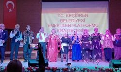Keçiören’de Emekliler Platformu Sıra Gecesi Etkinliği Düzenledi