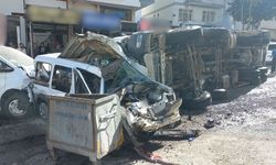 Malatya’da Feci Kaza! Freni Patlayan Kamyon 15 Aracı Ezdi