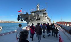 TCG Alemdar, Cumhuriyet Bayramı’nda Tekirdağlılara Kapılarını Açtı