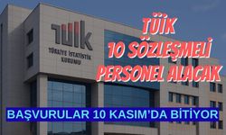 TÜİK 10 Sözleşmeli Personel Alacak: Başvurular 10 Kasım’da Bitiyor
